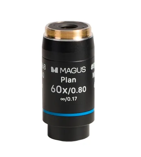 MAGUS 60PL60 Plan 60х/0.80 ∞/0.17 K60mm objektiiv