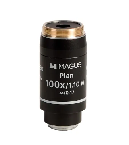 MAGUS 100PL60 W Plan 100х/1.10 ∞/0.17 H60mm Объектив