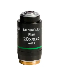 Объектив MAGUS 20PL60V Plan 20х/0.40 ∞/1.2 H60mm