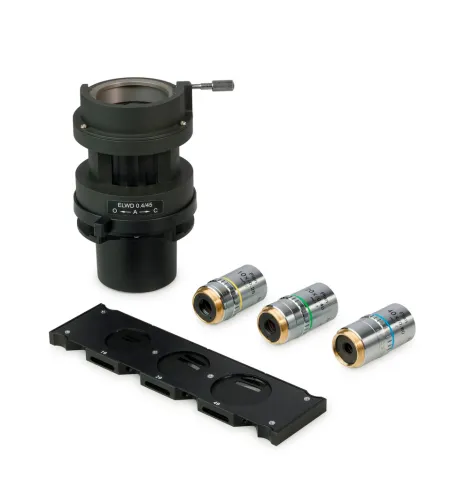 MAGUS HCM360 ierīce darbam ar Hoffman modulācijas kontrastu, ar objektīvu komplektu