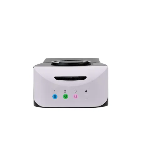 MAGUS Epi-FL04M LED Epi-fluorescencinis priedas, fluorescenciniai filtro kubeliai B/G/UV