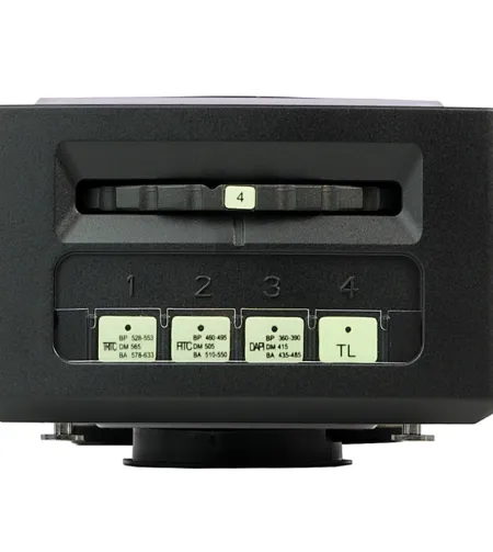 MAGUS Epi-FL04 LED Epi-fluorescencinis priedas, fluorescenciniai filtro kubeliai FITC/TRIT