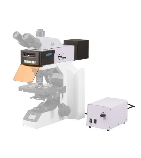 MAGUS Epi-FL04 LED Epi-fluorescencinis priedas, fluorescenciniai filtro kubeliai FITC/TRIT