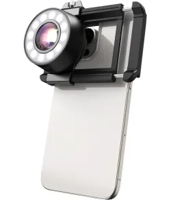 Микроскоп Levenhuk Kelvin TMC20 с LED-подсветкой для смартфона