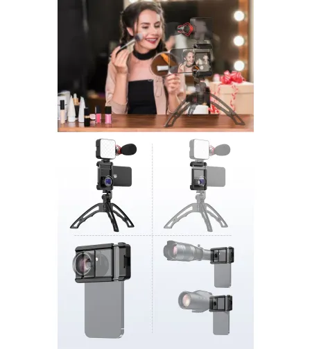 Levenhuk Kelvin RIG1 mini išmaniojo telefono laikiklis-rėmas