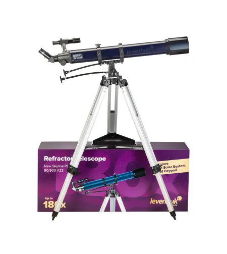 Levenhuk New Skyline PLUS 90/900 AZ3 Telescope
