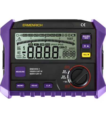 Ermenrich Ping ET60 Earth Resistance Tester