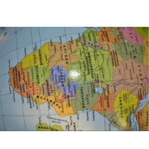Globe ZACHEM 250 mm political (RU)