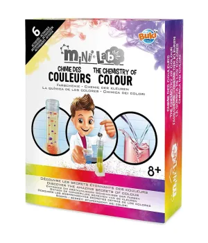 Experiment kit, The Chemistry of Colour, Buki Mini Lab