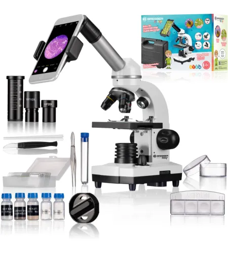 Студенческий микроскоп BRESSER JUNIOR Biolux SEL в твердом футляре
