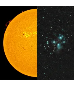 LUNT LS60MT/B600R&P Daugiafunkcis ED teleskopas, skirtas saulei + naktiniam dangui