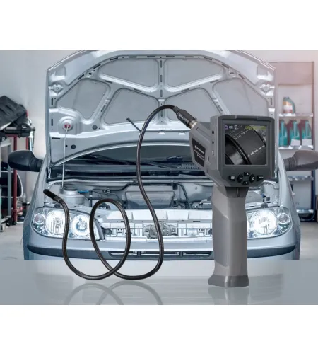 BRESSER endoscope camera with detachable 8.89 cm (3.5'') LCD display