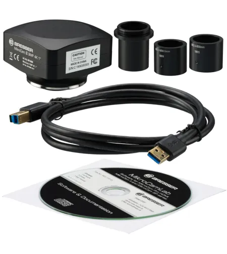 BRESSER MikroCamII 9MP 4K 1'' mikroskopa kamera