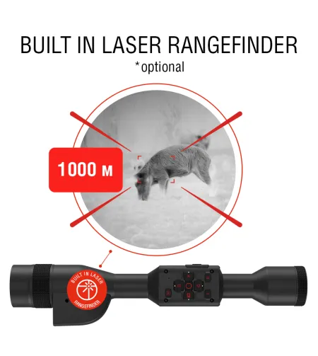 Thermal Rifle Scope MARS 5 EVO 640 3-24x 12 Smart HD ATN