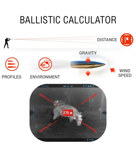 Šiluminis jutiklis Mars 5 EVO LRF 640 3-24x 12 Smart HD ATN