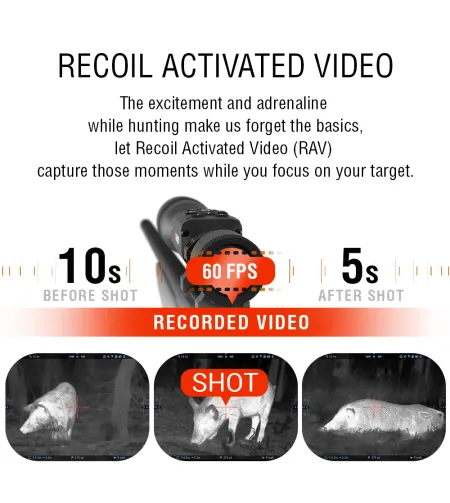 Termālais tēmeklis Mars 5 LRF 640 5-40x 12 MICRON Smart HD ATN