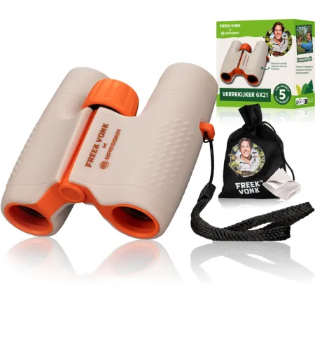 Laste binokkel FREEK VONK x BRESSER 6x21