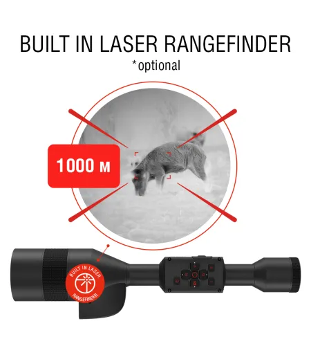 Thermal Scope ATN MARS 5 XD EVO LRF 1280 3-30x 12 Smart HD