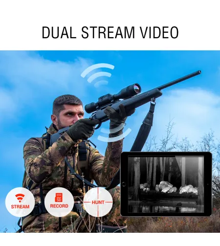 Thermal Scope ATN MARS 5 XD EVO LRF 1280 3-30x 12 Smart HD