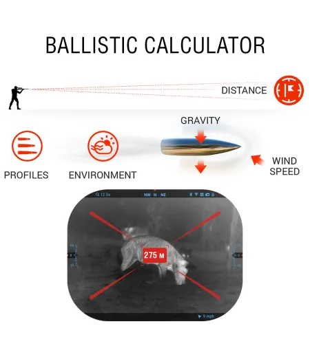 Šiluminis jutiklis Mars 5 XD EVO LRF 1280 4-40x 12  Smart HD ATN