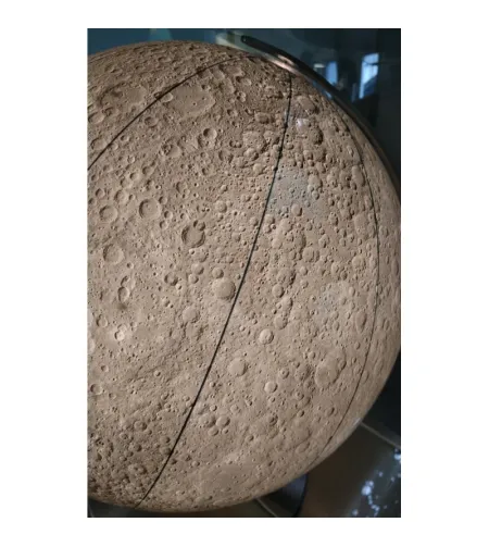 Columbus Moon globe, 40cm, hand finished