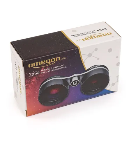 Omegon 2x54 binoculars for star field observation