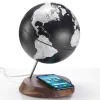 Desk globe Zoffoli with integrated wireless charging Bridge Black