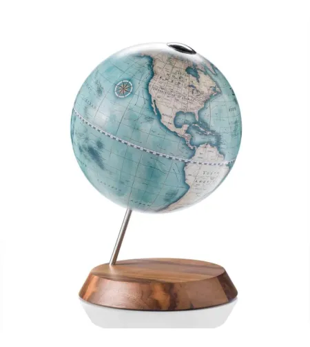 Desk globe Zoffoli with integrated wireless charging Bridge