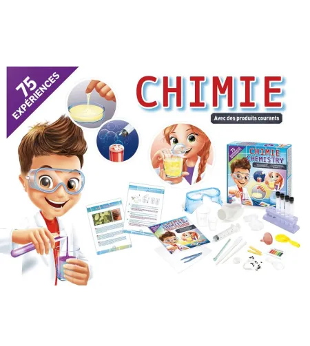 Chemijos laboratorija Buki 75 eksperimentai