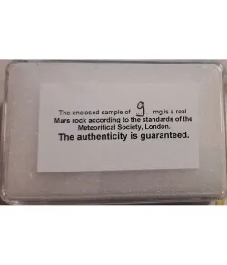 Sonstige Echter Mars Meteorit NWA 6162