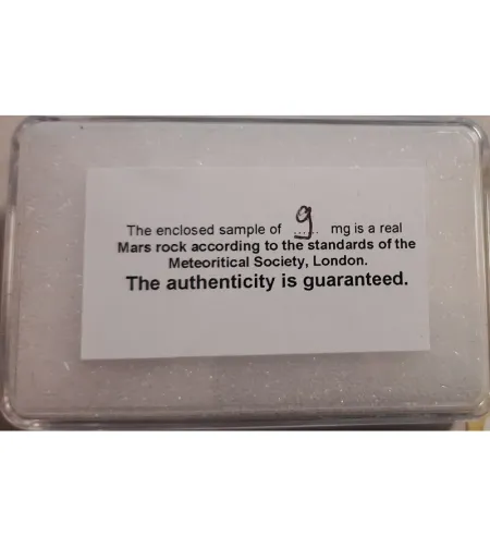 Sonstige Echter Mars Meteorit NWA 6162