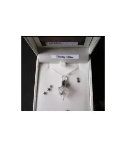 Jurassic Jewellery Mars Dust Necklace (Teardrop)