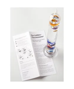 AstroMedia Weather station The Galileo Thermometer