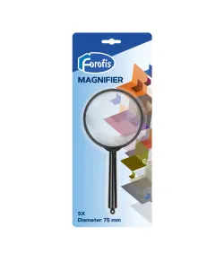 Palielināmais stikls 5x FOROFIS diam.75mm