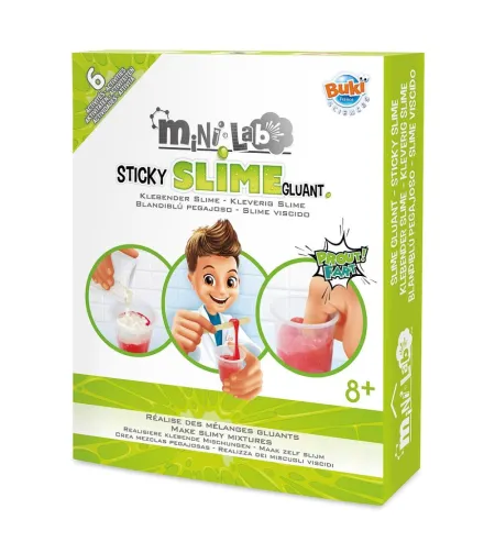 Eksperimentide komplekt Buki Mini Lab Sticky Slime