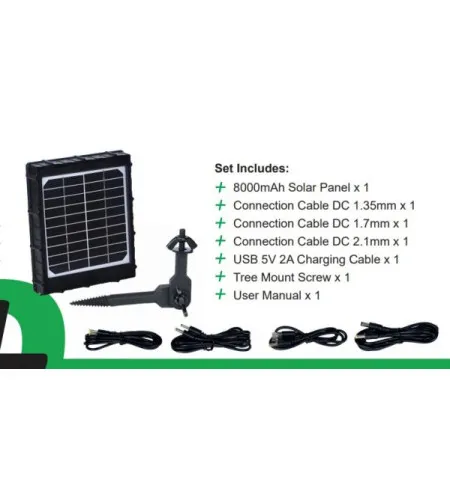 Solar Power Panel 8000mAh NITEforce