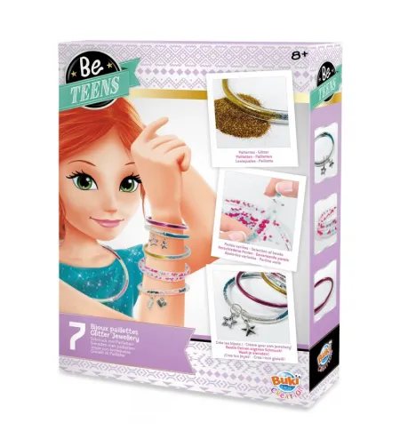 Mirdzošo rokassprādžu komplekts, Buki Crafts