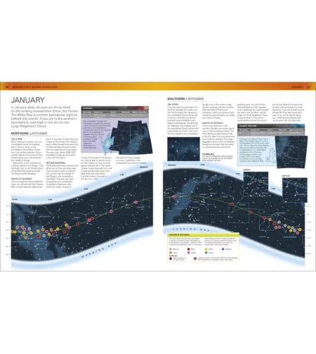 Dorlingas Kindersley kiekvieną mėnesį užsisakykite „Naktinį dangų&ldquo;.