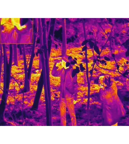 Thermal Monocular GUIDE DELPHINUS TD420 25MM 400X300 IR 2,8X - 11,2X 50HZ WI-FI