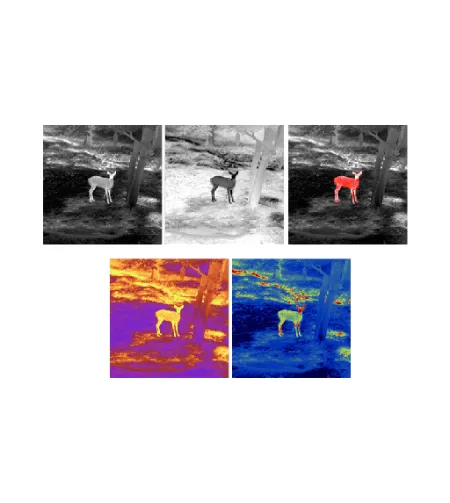 Thermal Monocular GUIDE DELPHINUS TD420 25MM 400X300 IR 2,8X - 11,2X 50HZ WI-FI