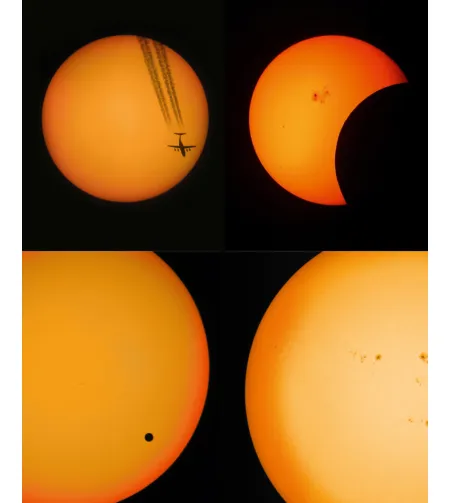 LUNT 8x32 White-Light žiūronai