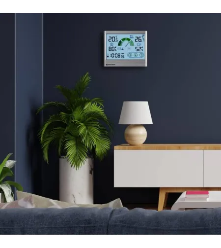 Termohigrometrs ar ventilācijas ieteikumu BRESSER VentAir H