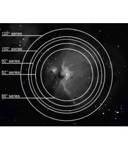 Okulārs EXPLORE SCIENTIFIC 68&deg; Ar 34mm (2")