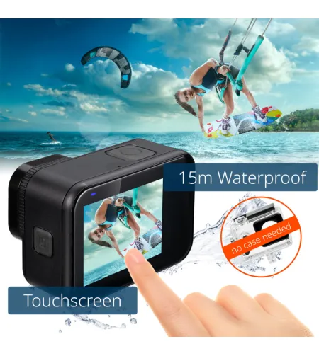 WIFI veiksmo kamera NATIONAL GEOGRAPHIC 5K Ultra-HD Explorer 7, 60 kadrų per sekundę