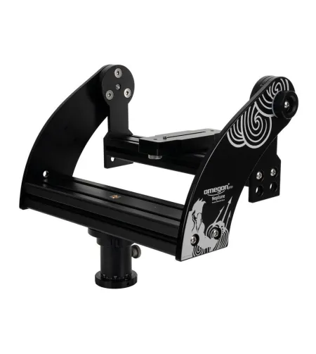 Omegon Brightsky 30x100 90&deg; binoculars including Neptune fork mount with centre column and