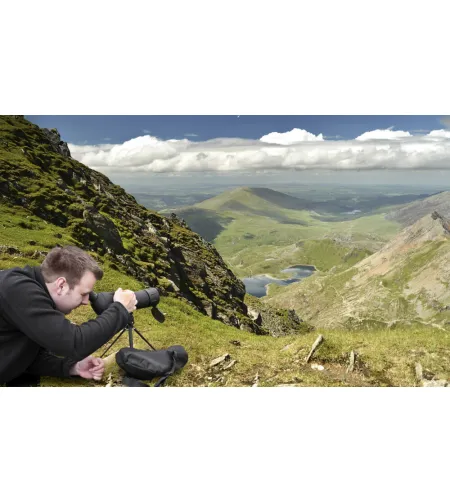 ZOOM spotting scope with table tripod