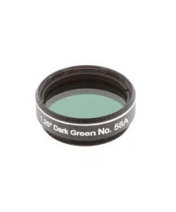 EXPLORE SCIENTIFIC Filter 1.25" Dark Green No.58A