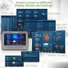 WIFI HD TFT Professional Weather Center Weather Station with 7-in-1 Sensor