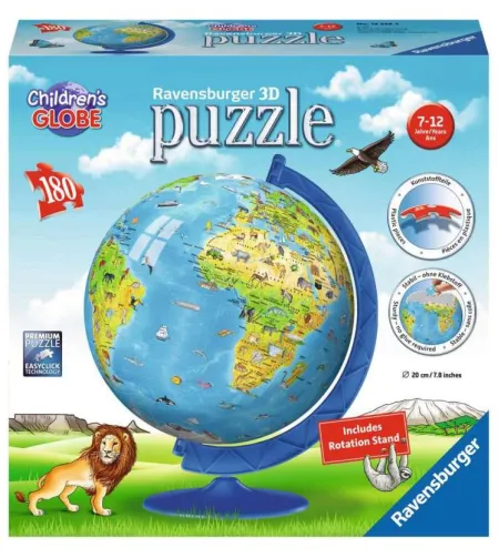 3D puzzle Globus