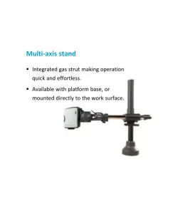 "Vision Engineering" Mikroskopas EVO Cam II, ECO2504, 360&deg;/34&deg;,HDMI, USB3, 24" Full HD